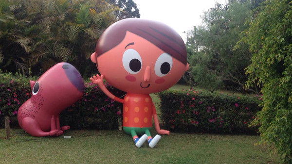 Boneco Inflavel Loja